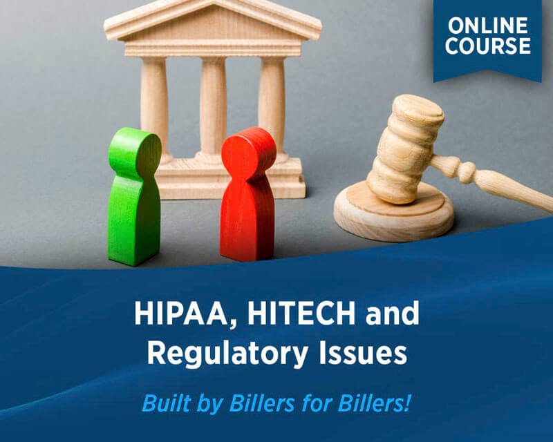 hipaa hitech and regulatory issues course cover