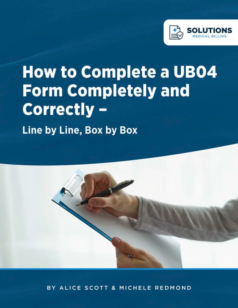 how to complete a ub04 form completely and correctly cover