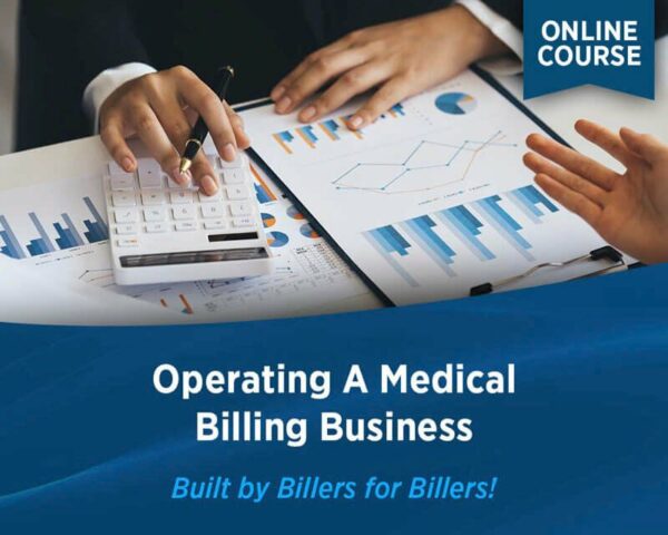 operating a medical billing business course cover