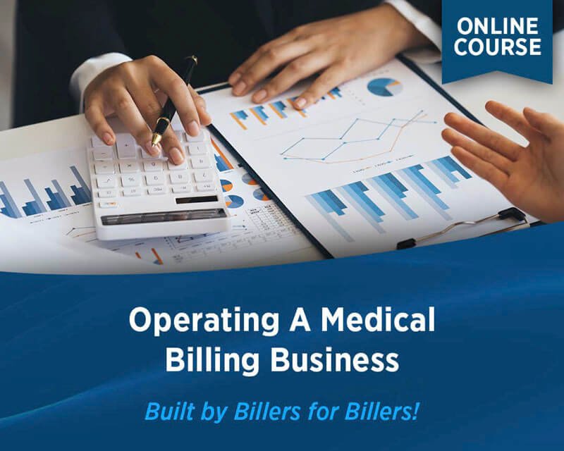 operating a medical billing business course cover